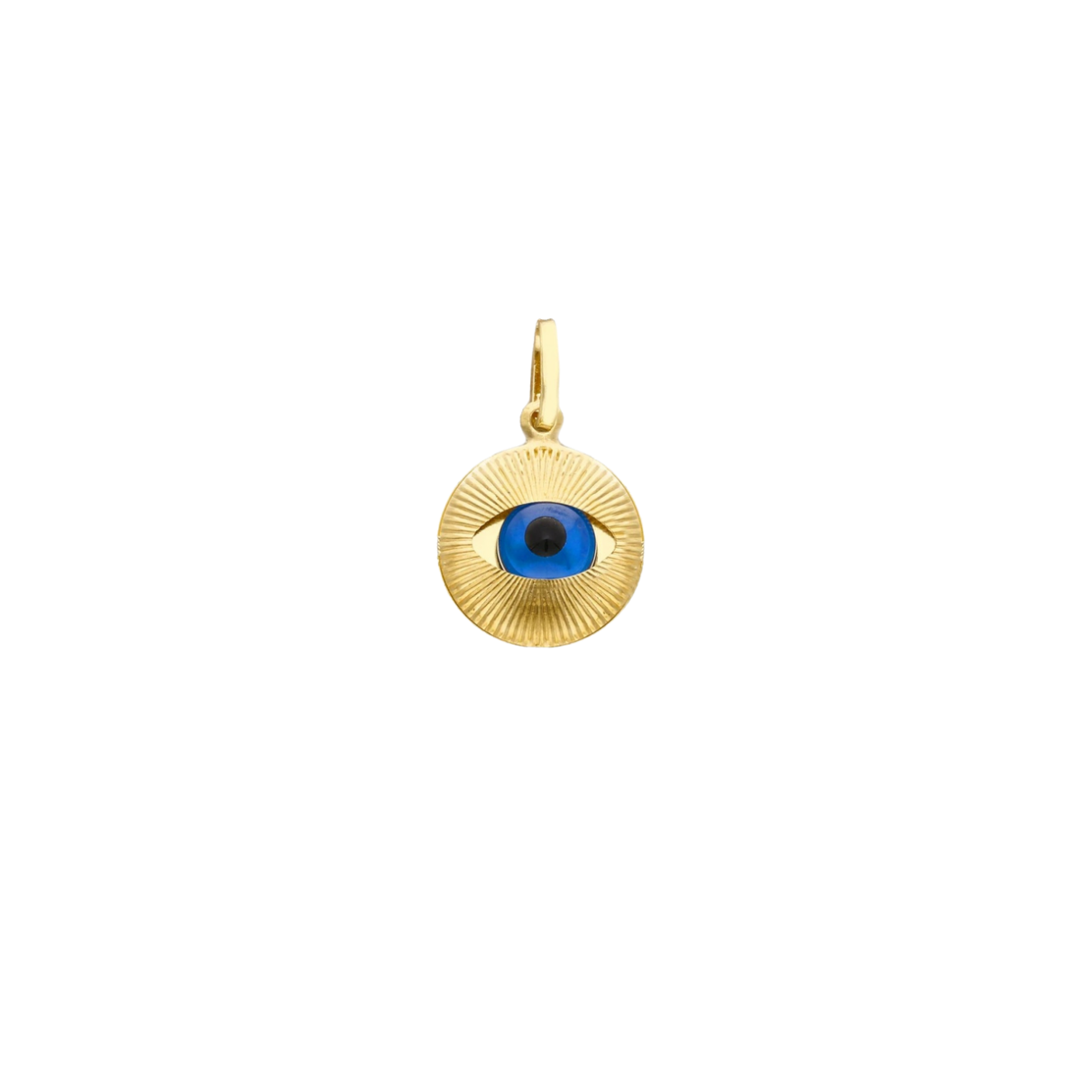 18K Gold Evil Eye