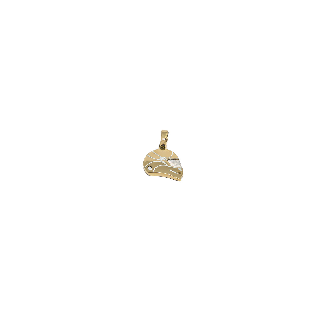 18K Gold Helmet