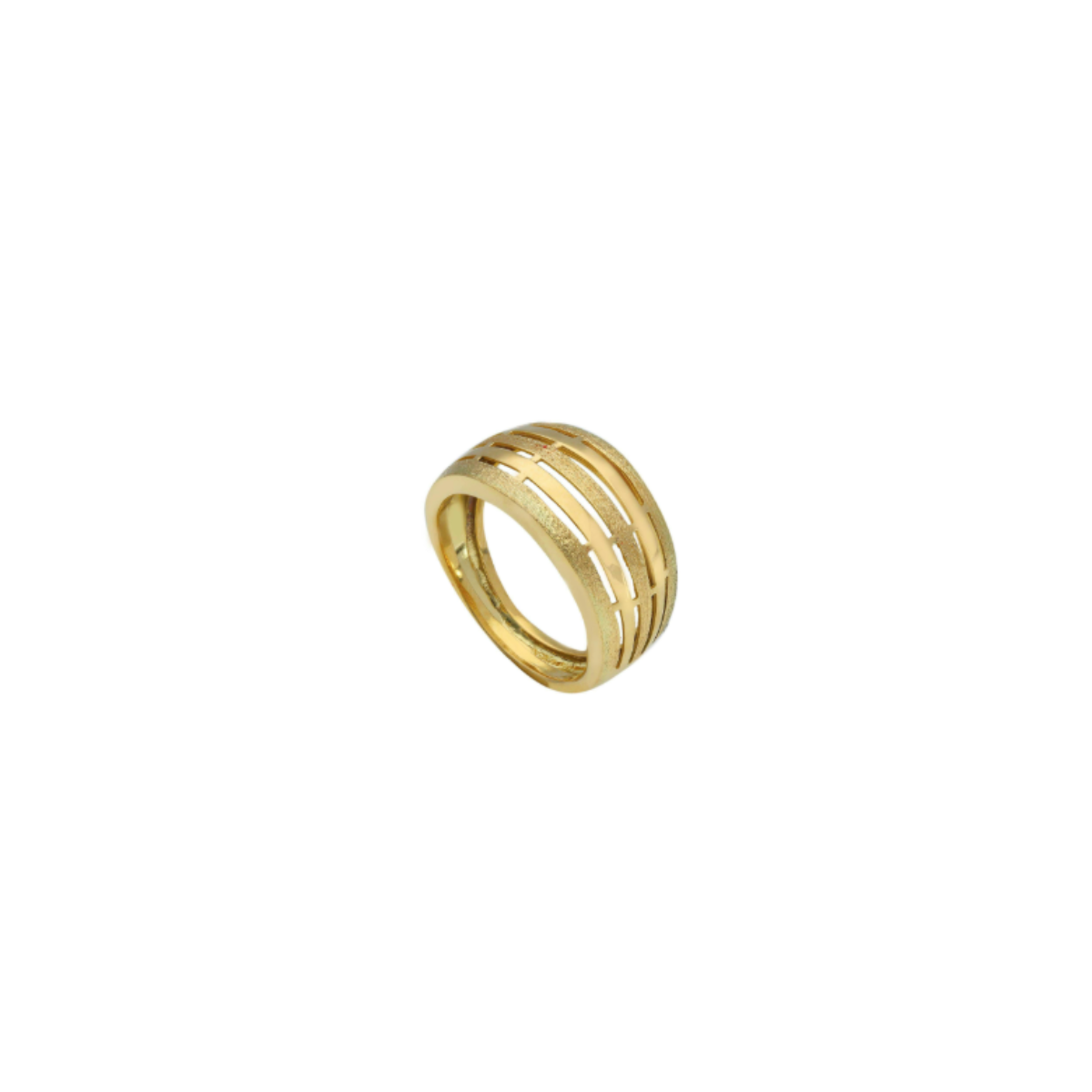 18K Gold Mesh Ring