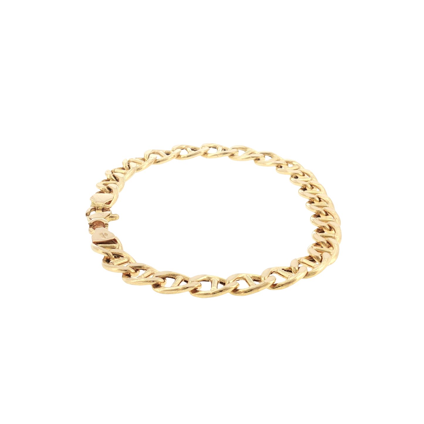 18K Gold Mariner Bracelet