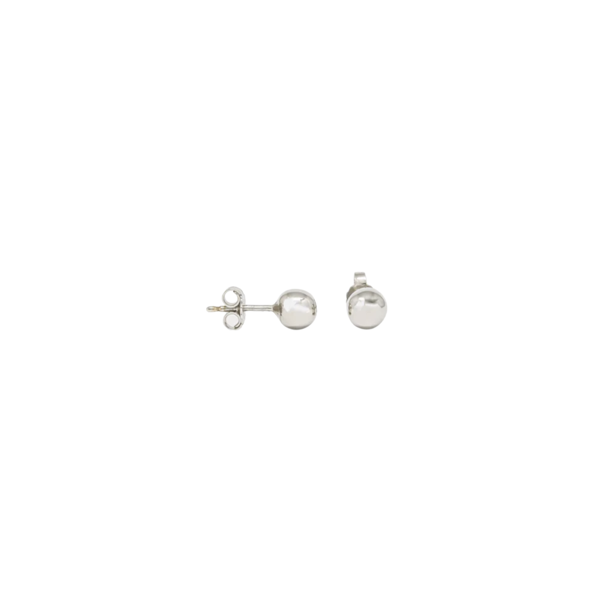 18K Gold Ball Studs