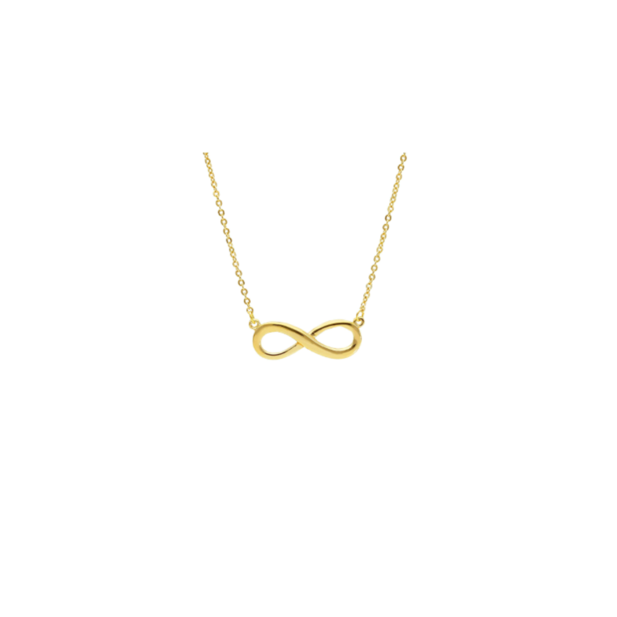 18K Gold Infinite Necklace