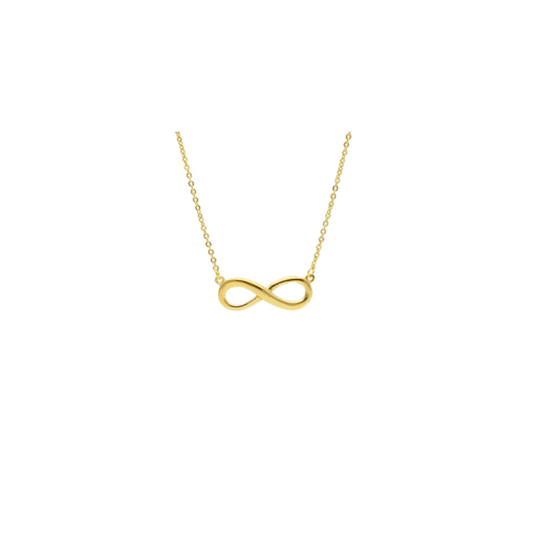 18K Gold Infinite Necklace