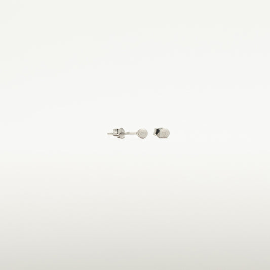 18K Gold Star Dust Ball Studs