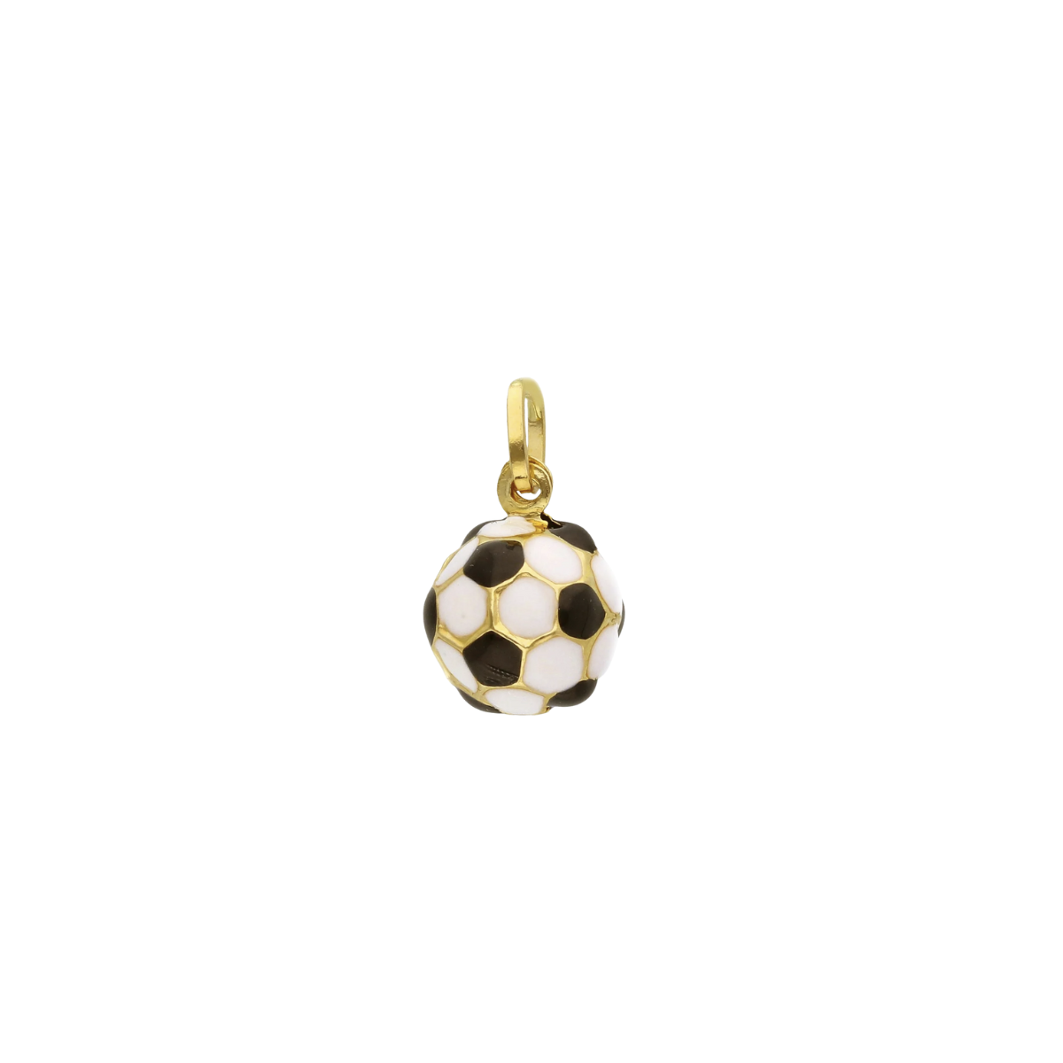 18K Soccer Ball Pendant