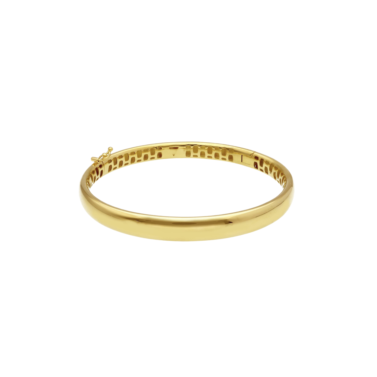 18K Gold Graduated Bangle