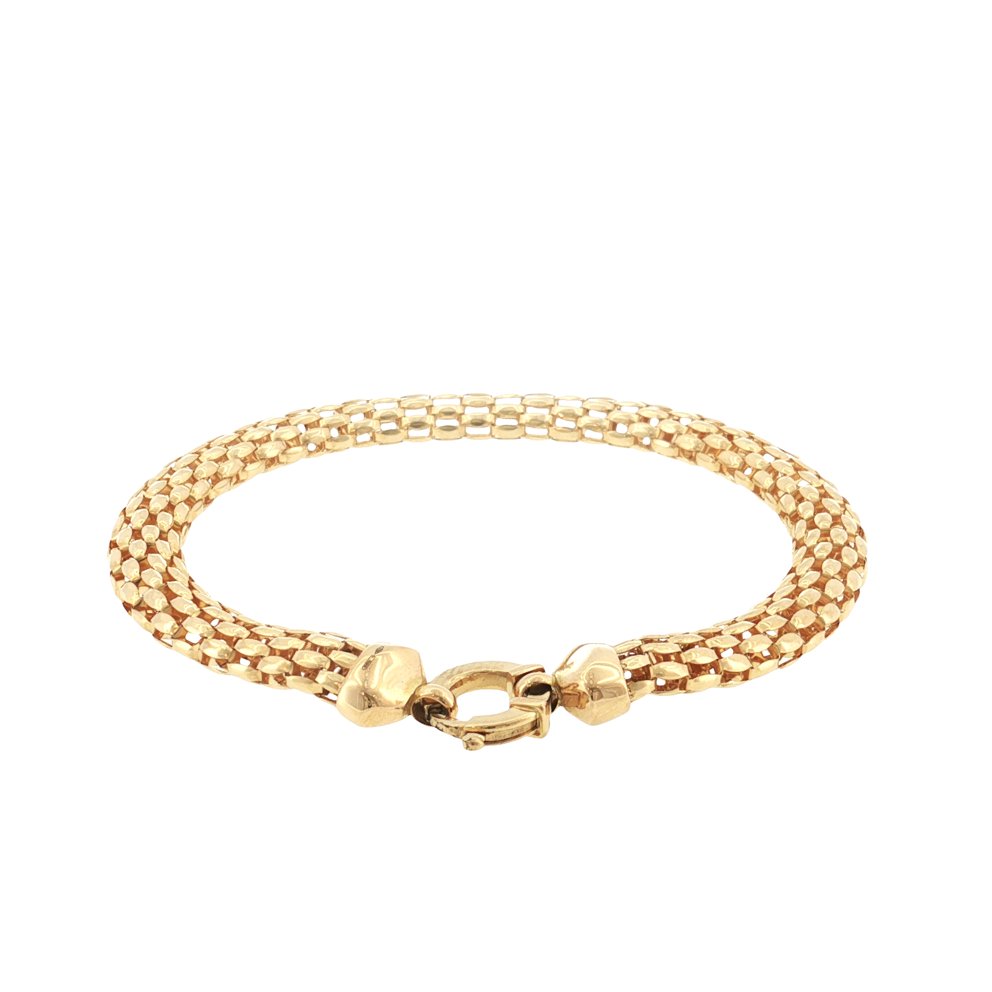 18K Gold Soft Bracelet