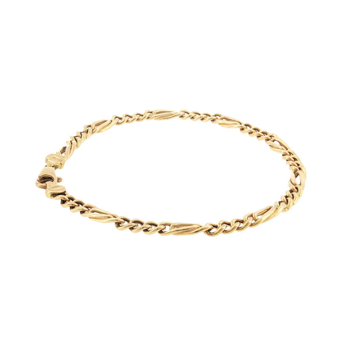 18K Gold Figaro Bracelet