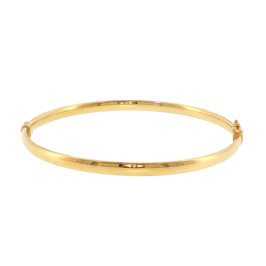18K Yellow Gold Bangle