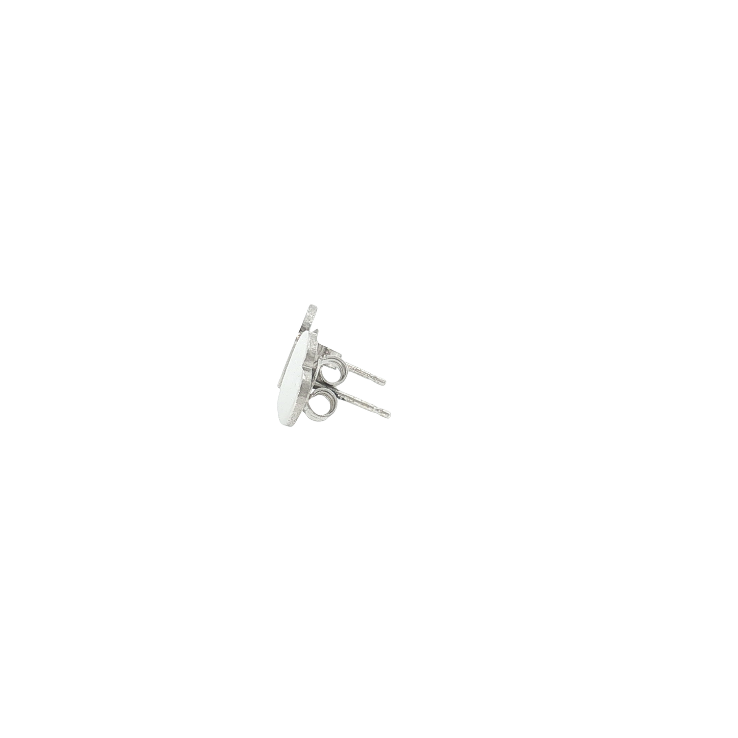18K Gold Heart Studs