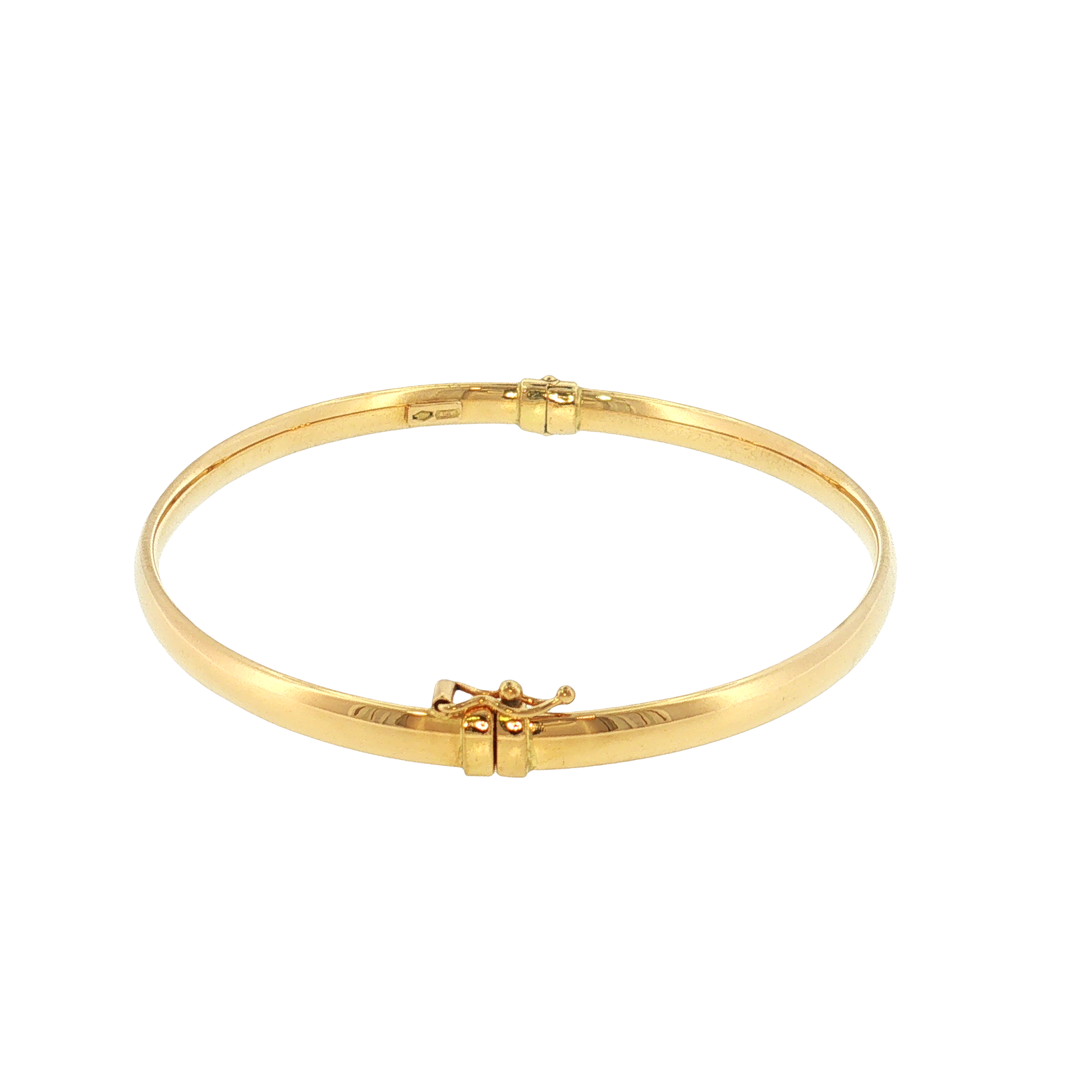 18K Yellow Gold Bangle