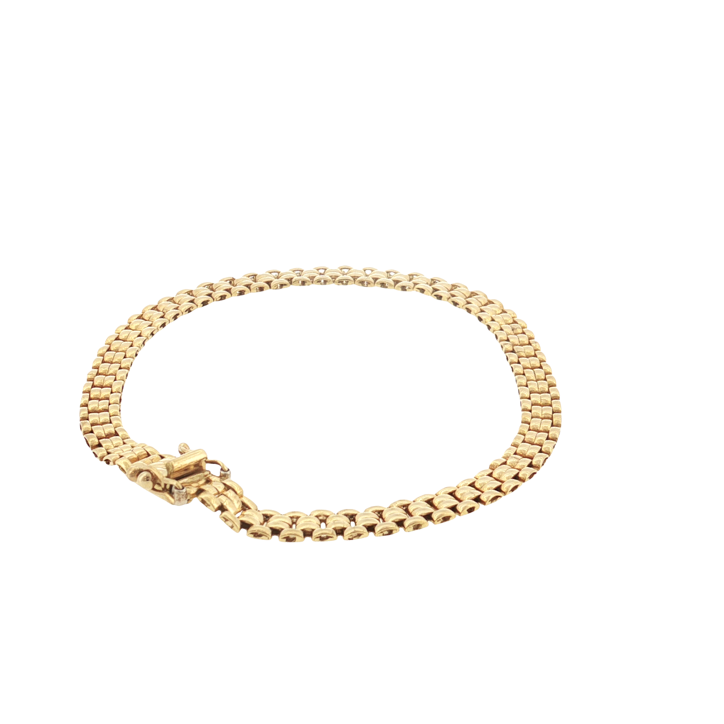 18K Gold Mini Panther Bracelet