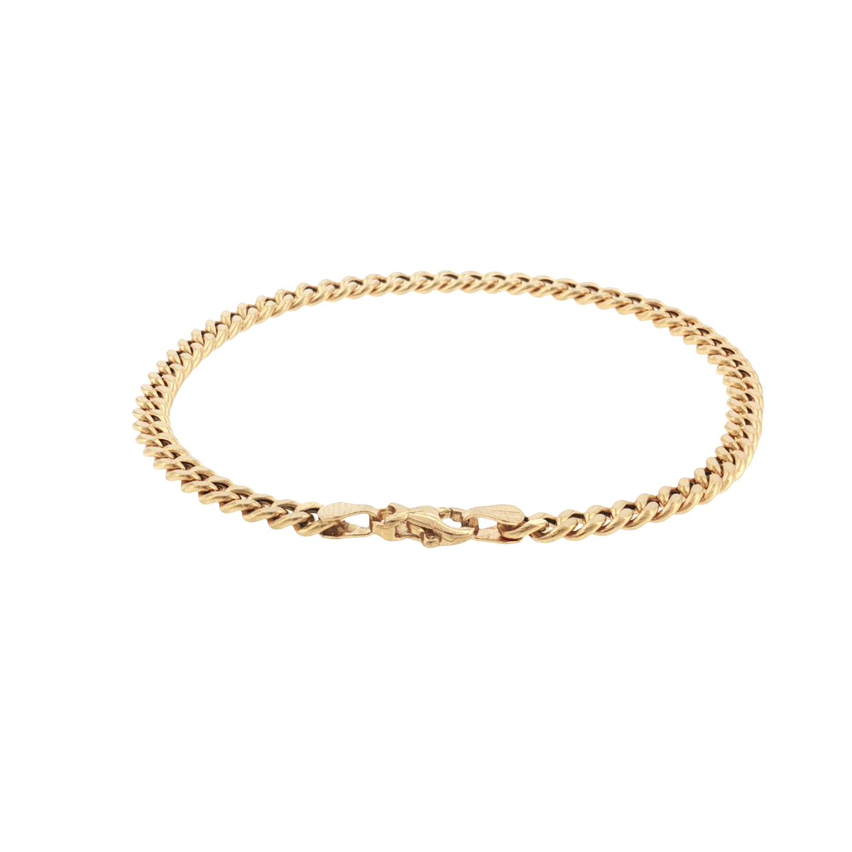 18K Gold Cuban Link Bracelet
