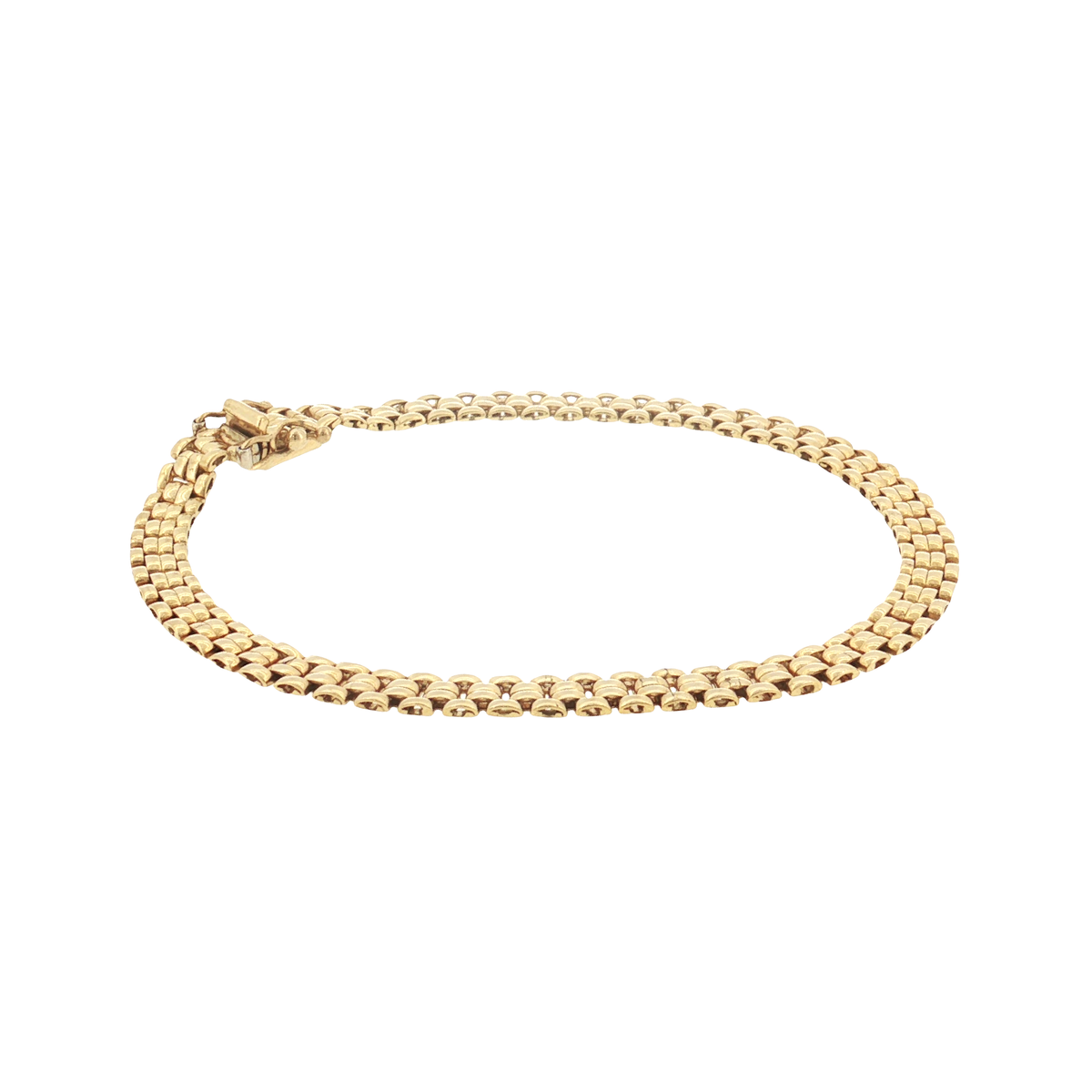 18K Gold Mini Panther Bracelet