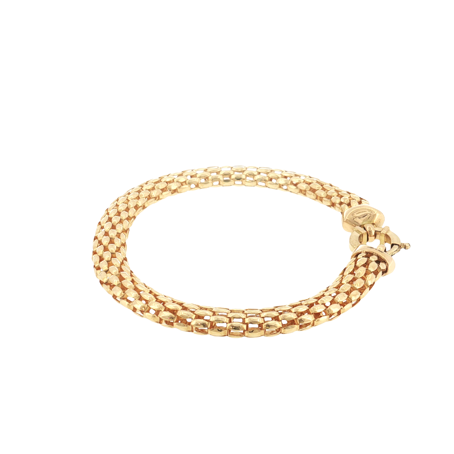 18K Gold Soft Bracelet
