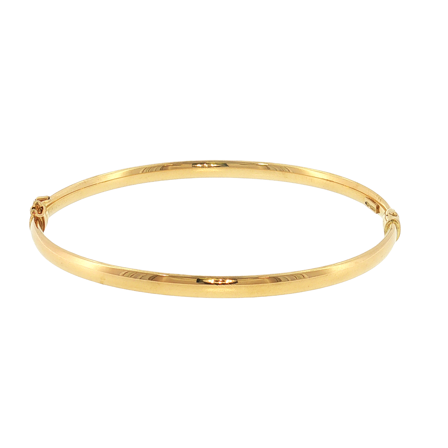 18K Yellow Gold Bangle