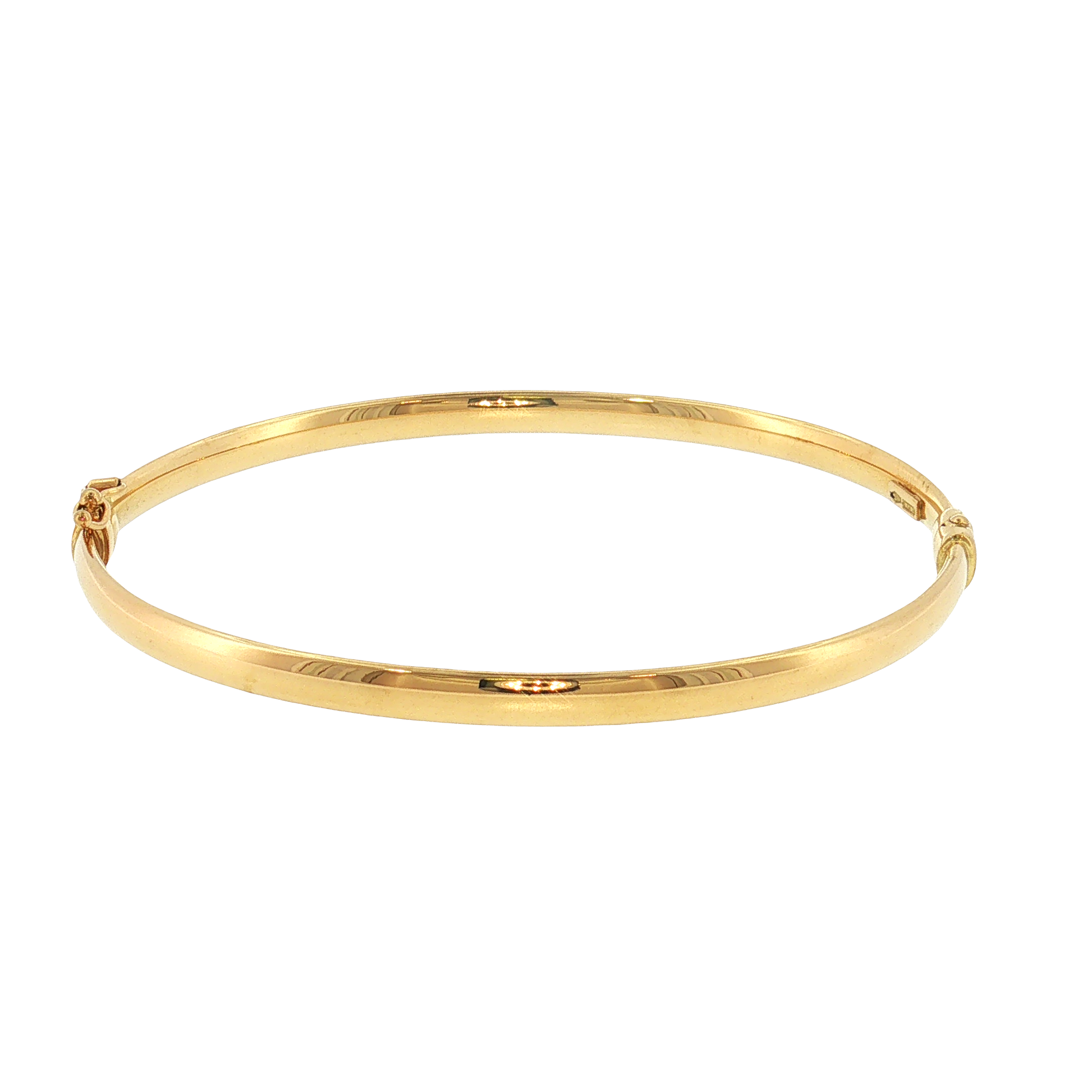 18K Yellow Gold Bangle