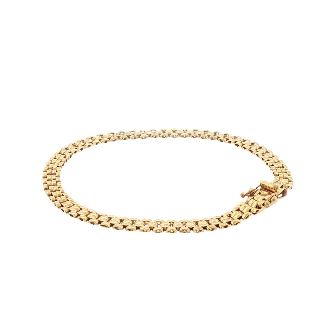 18K Gold Mini Panther Bracelet