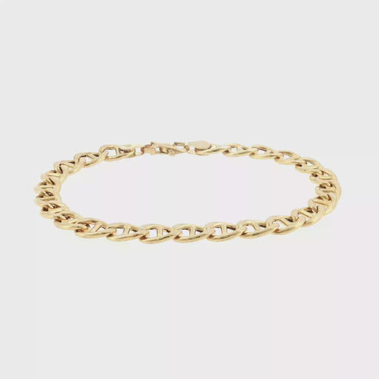 18K Gold Mariner Bracelet