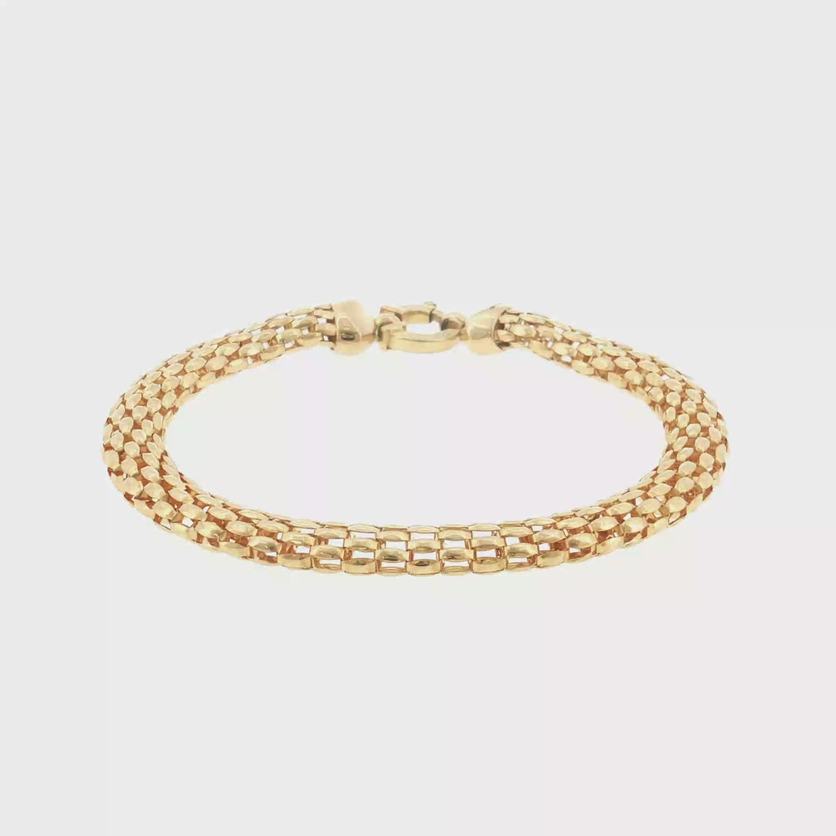 18K Gold Soft Bracelet