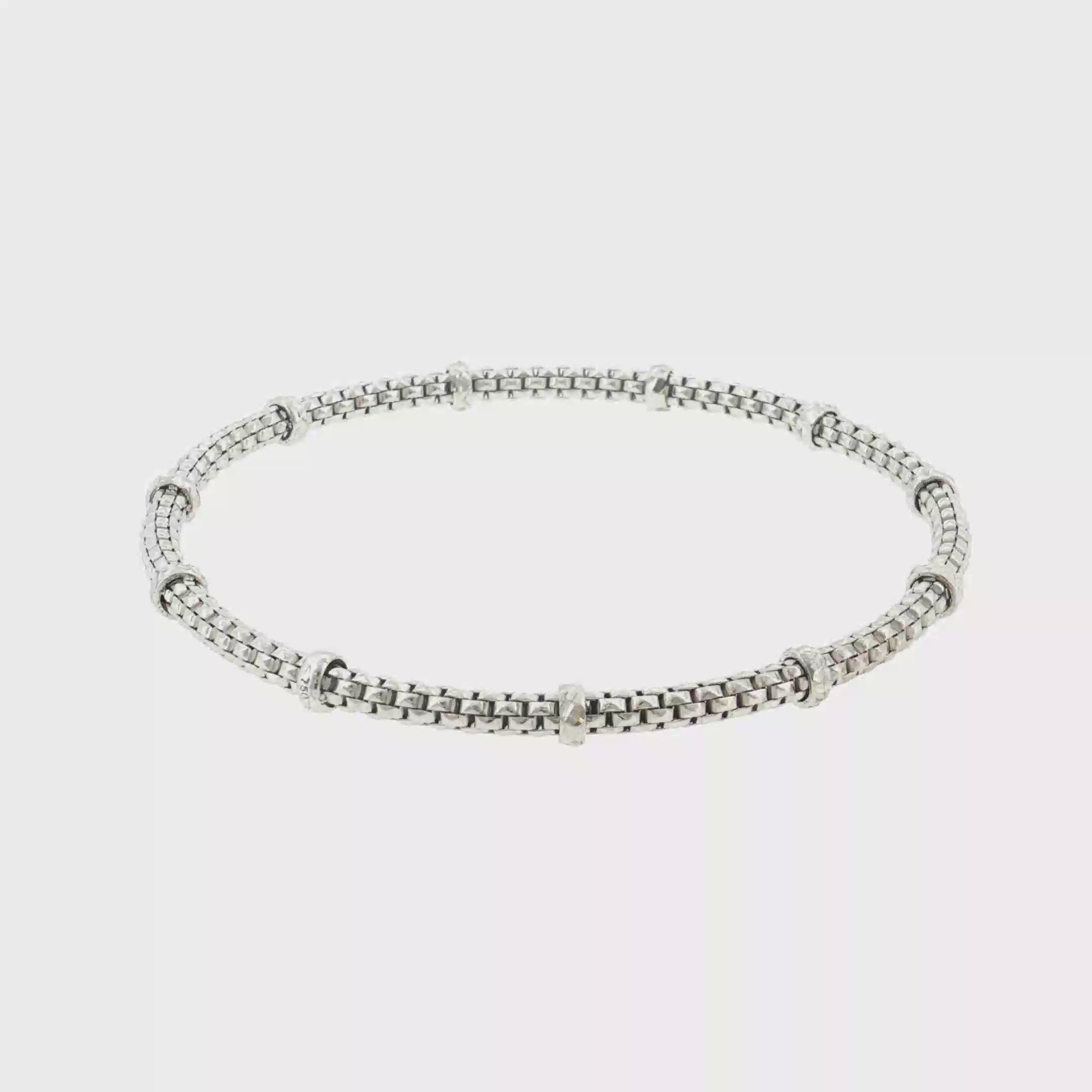 18K Gold Elastic Bracelet