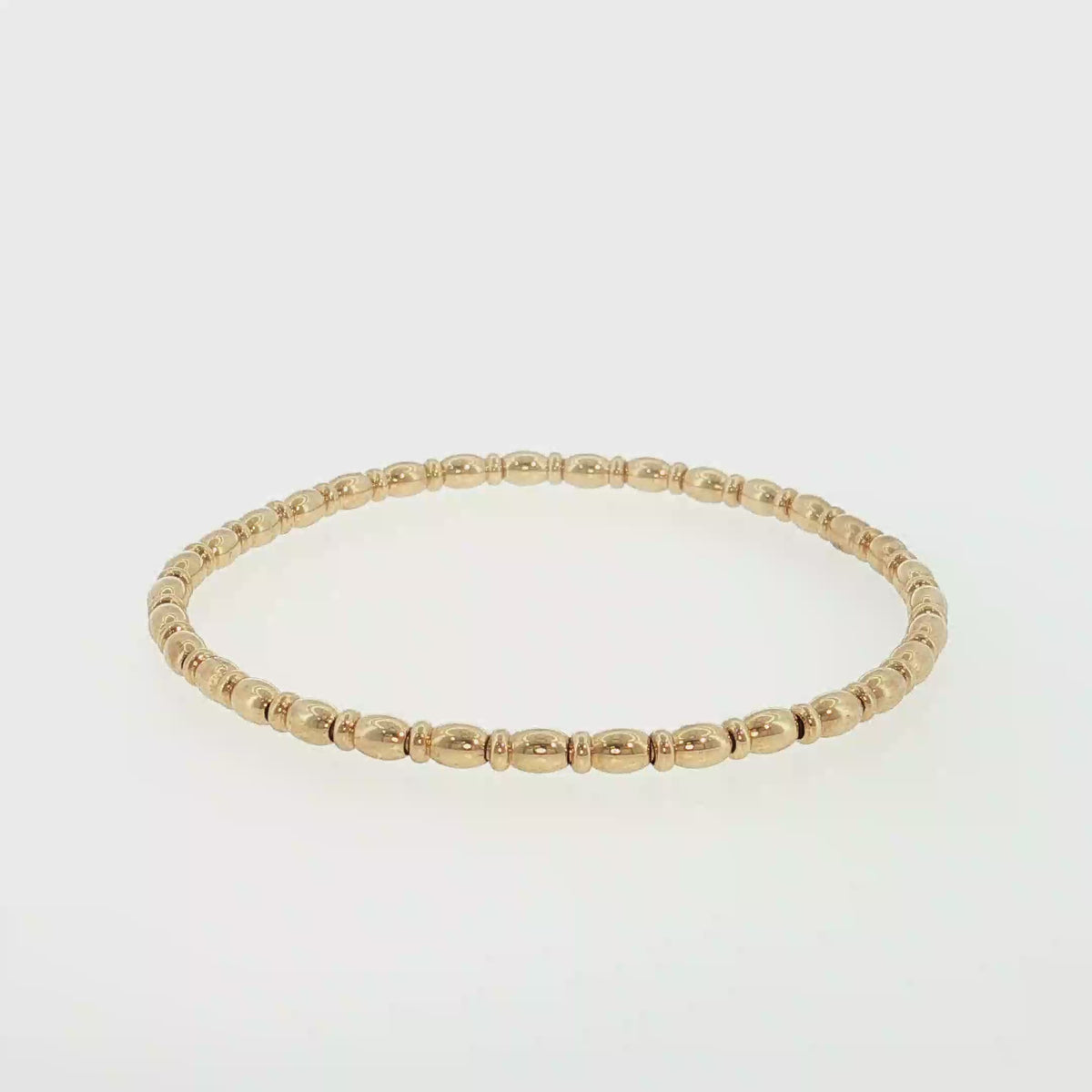 18K Gold Elastic Bracelet