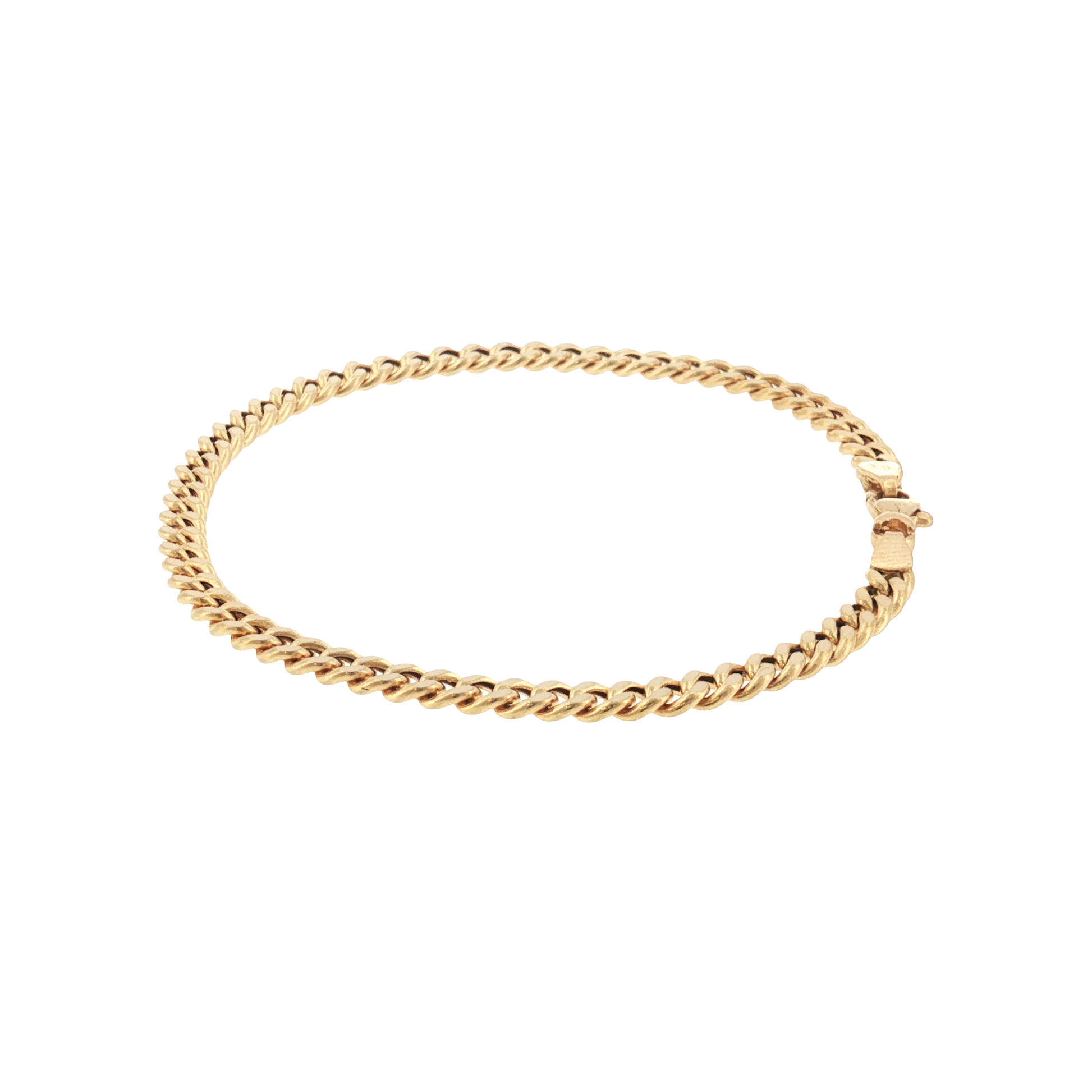 18K Gold Cuban Link Bracelet