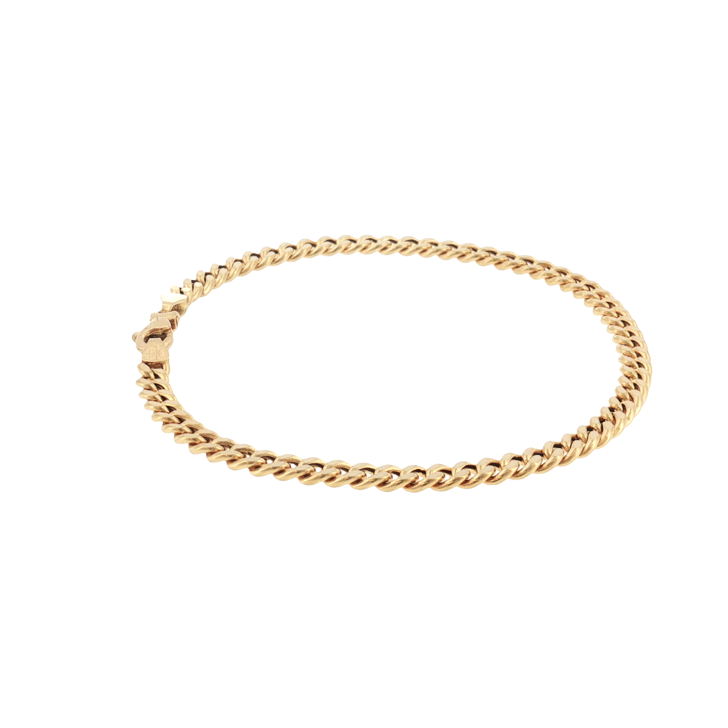 18K Gold Cuban Link Bracelet