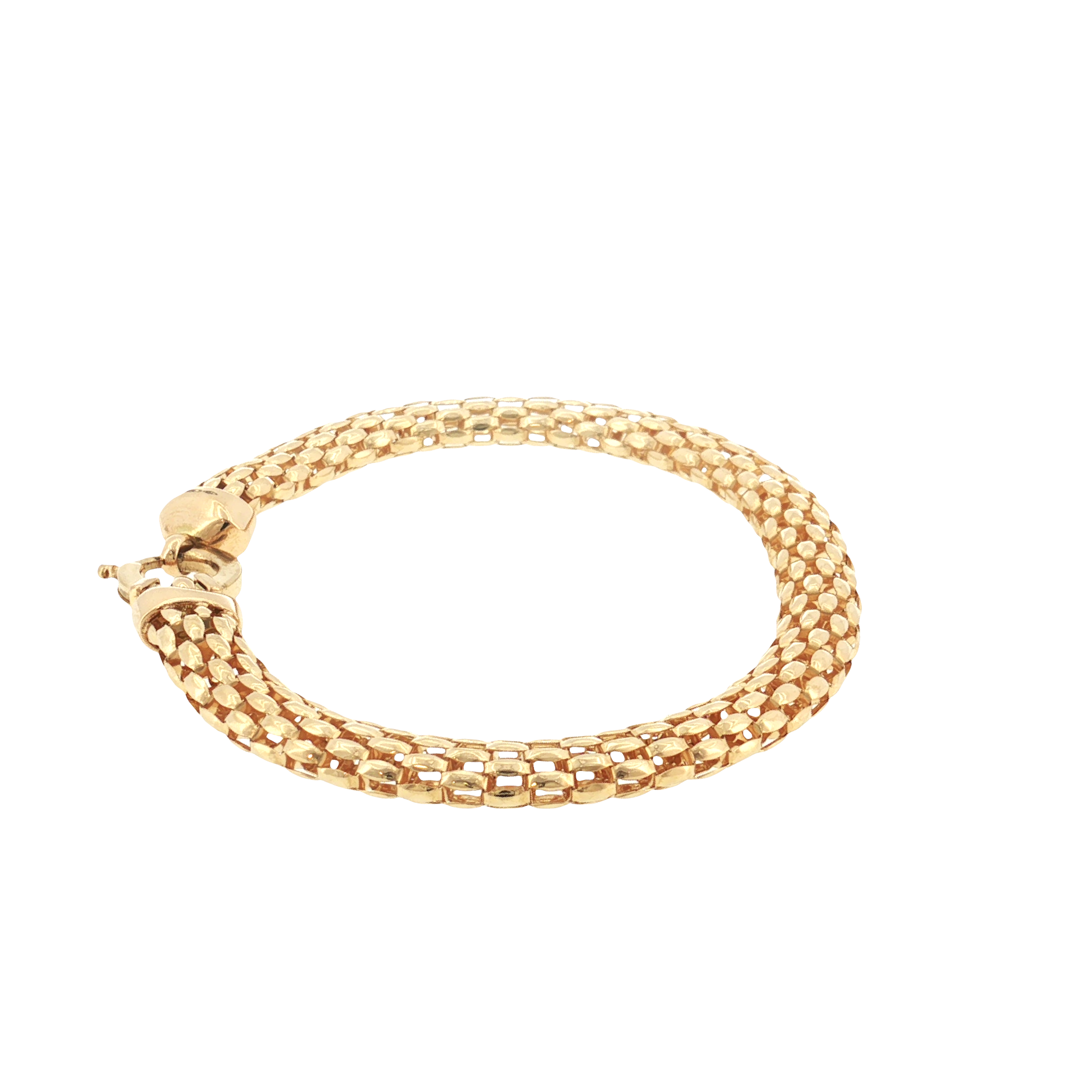 18K Gold Soft Bracelet