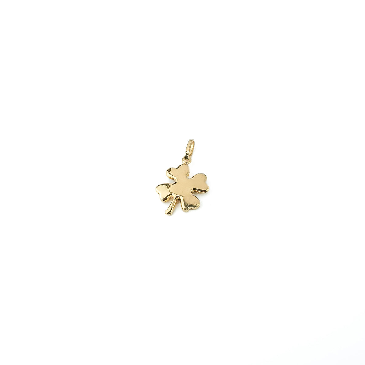 18K Gold Clover