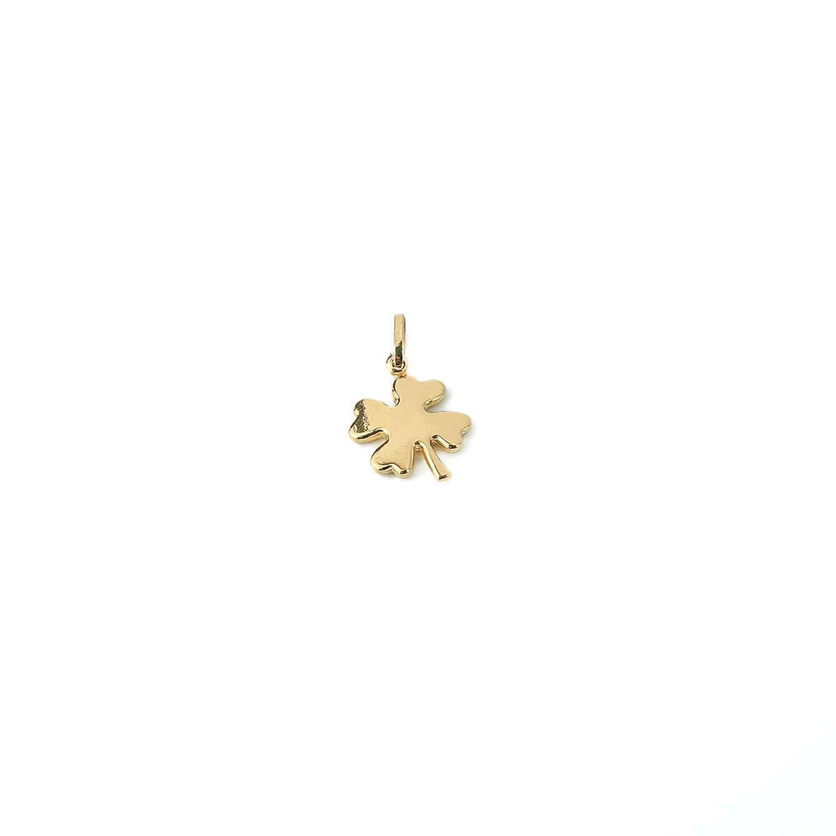 18K Gold Clover