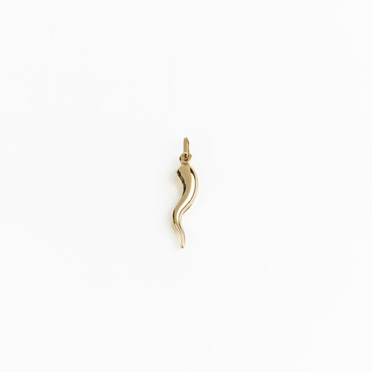 18K Gold Cornicello