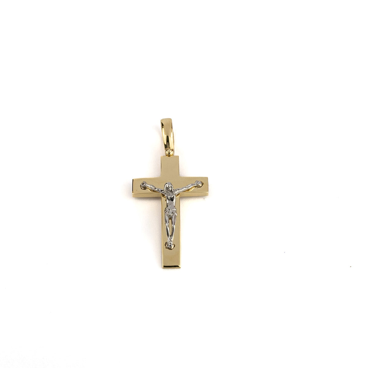 18K Gold Crucifix