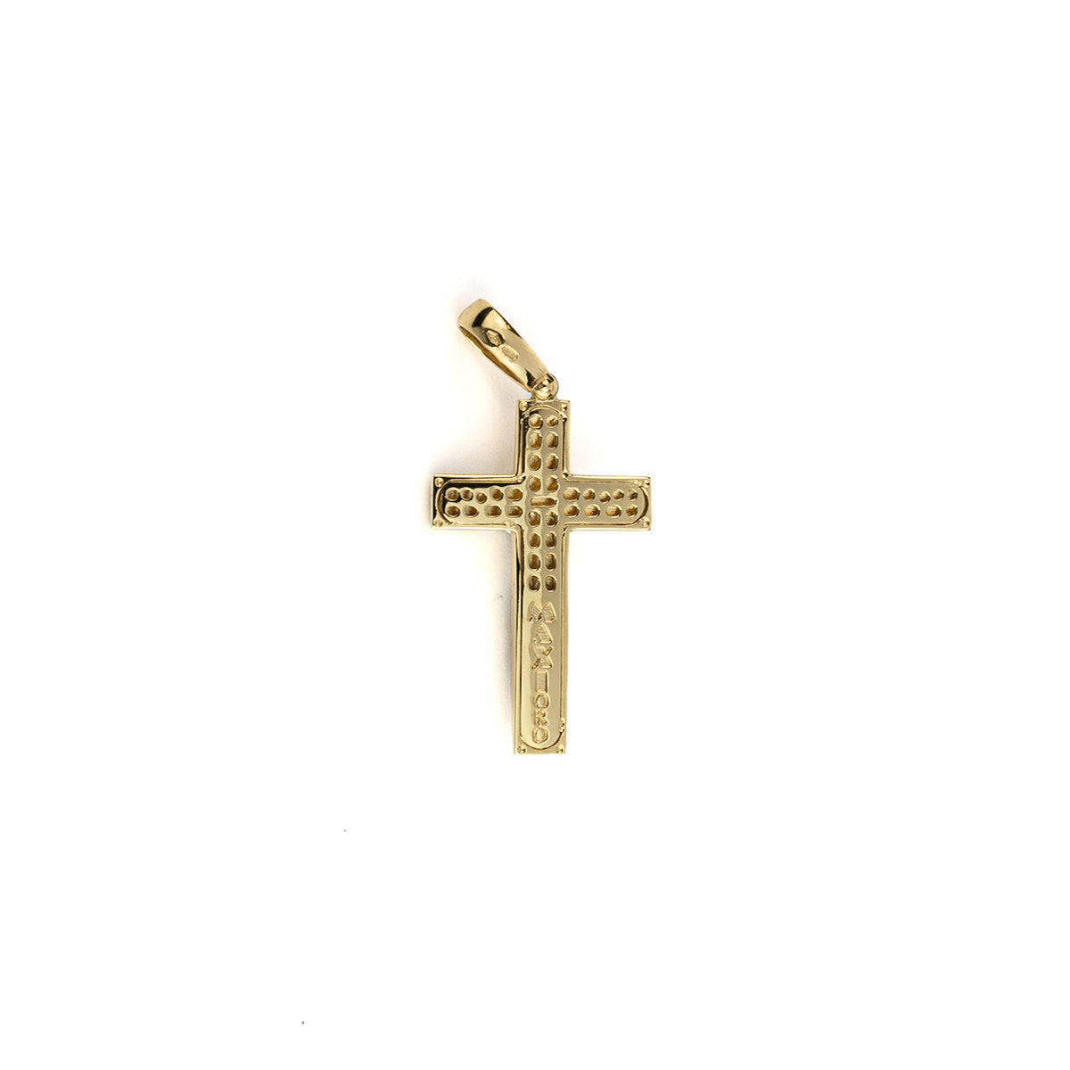 18K Gold Crucifix