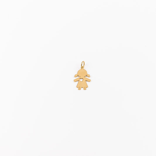 18K Gold Girl