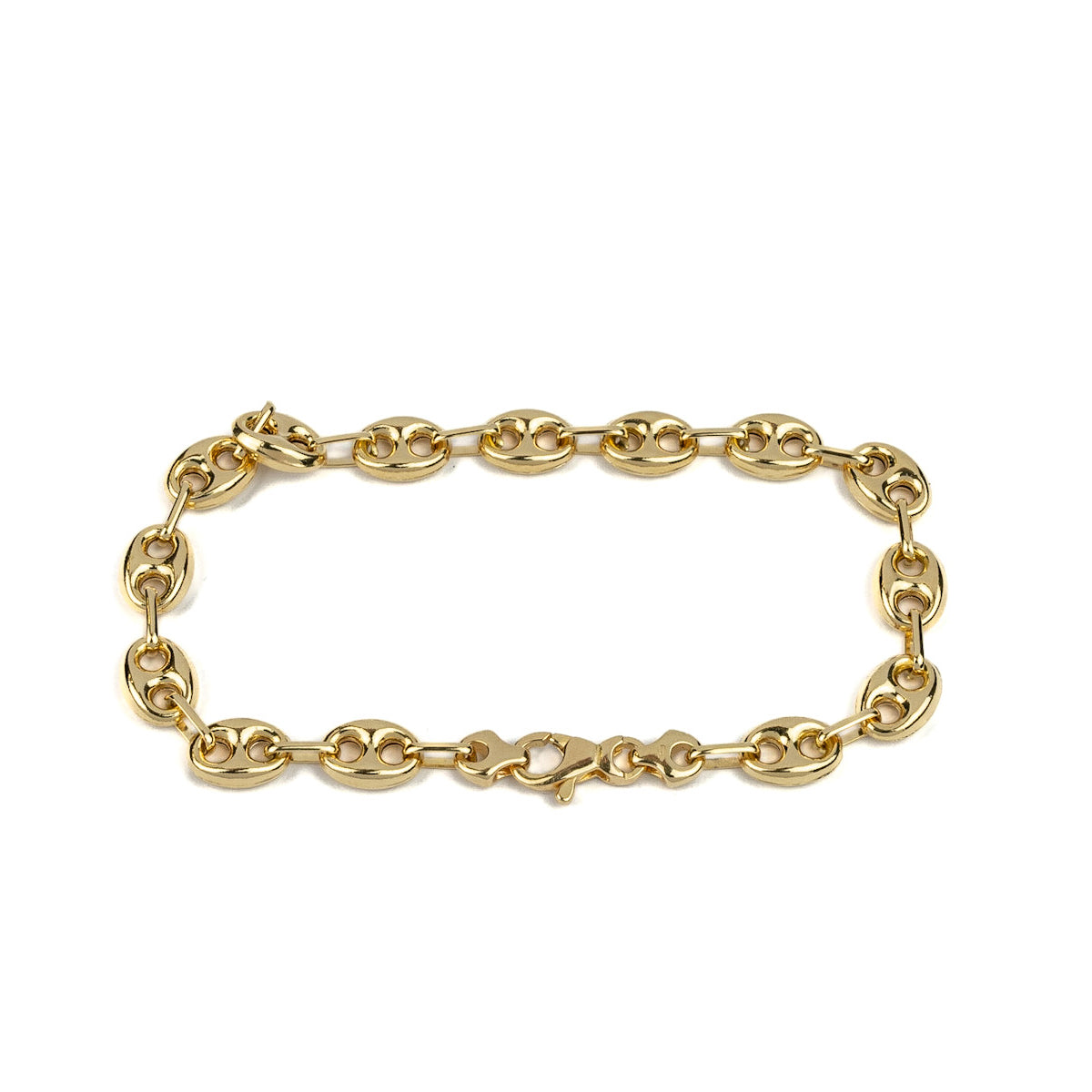 18K Gold Gucci Style Bracelet