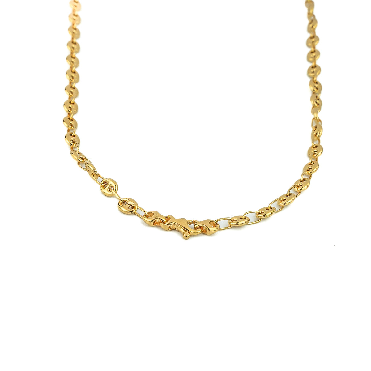 18K Gold Gucci Style Chain