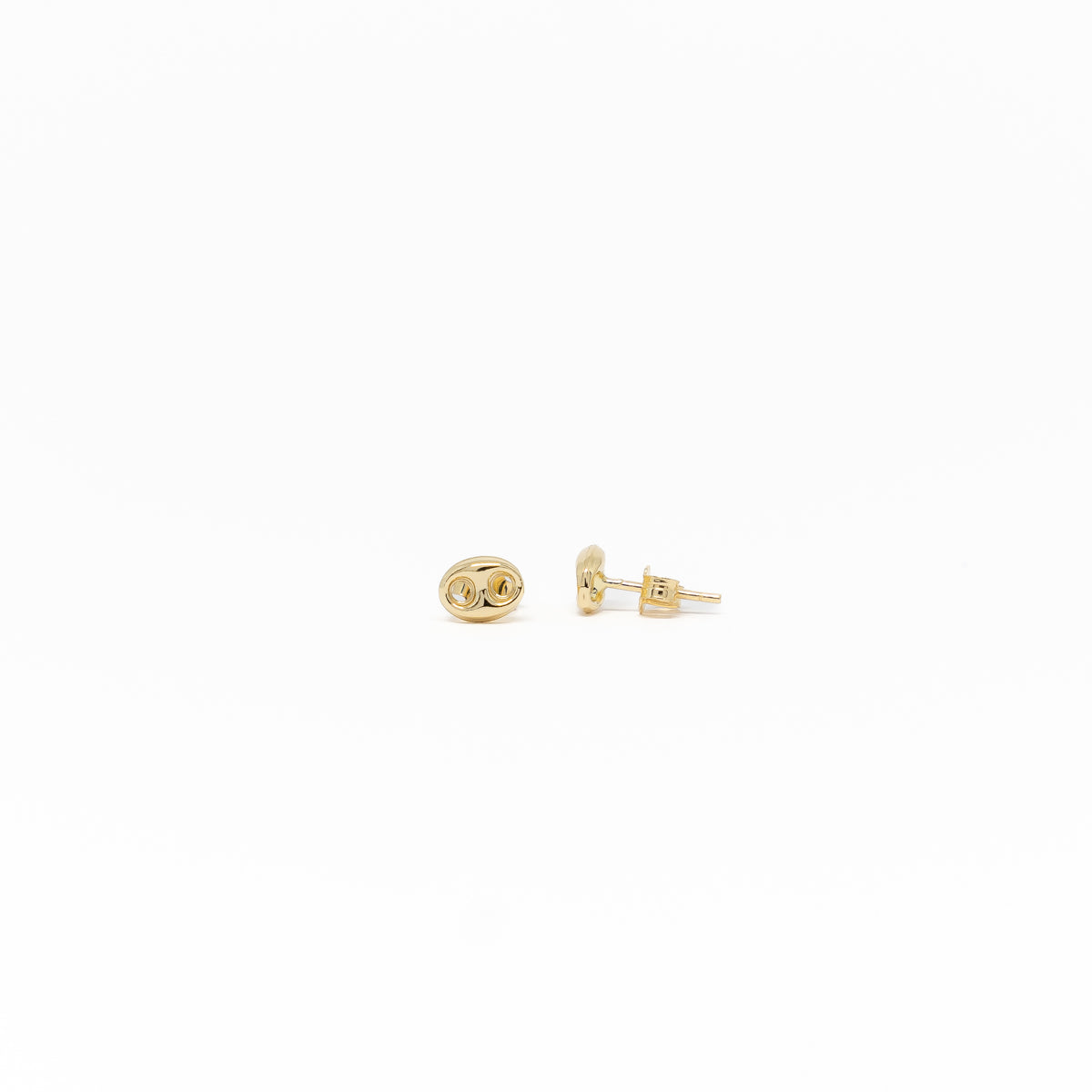 18K Gold Gucci Style Studs