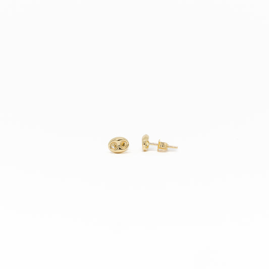 18K Gold Gucci Style Studs