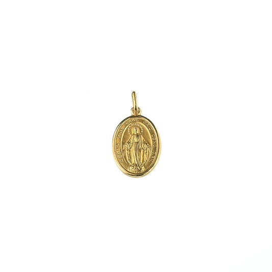 18K Gold Large Miraculous Medal