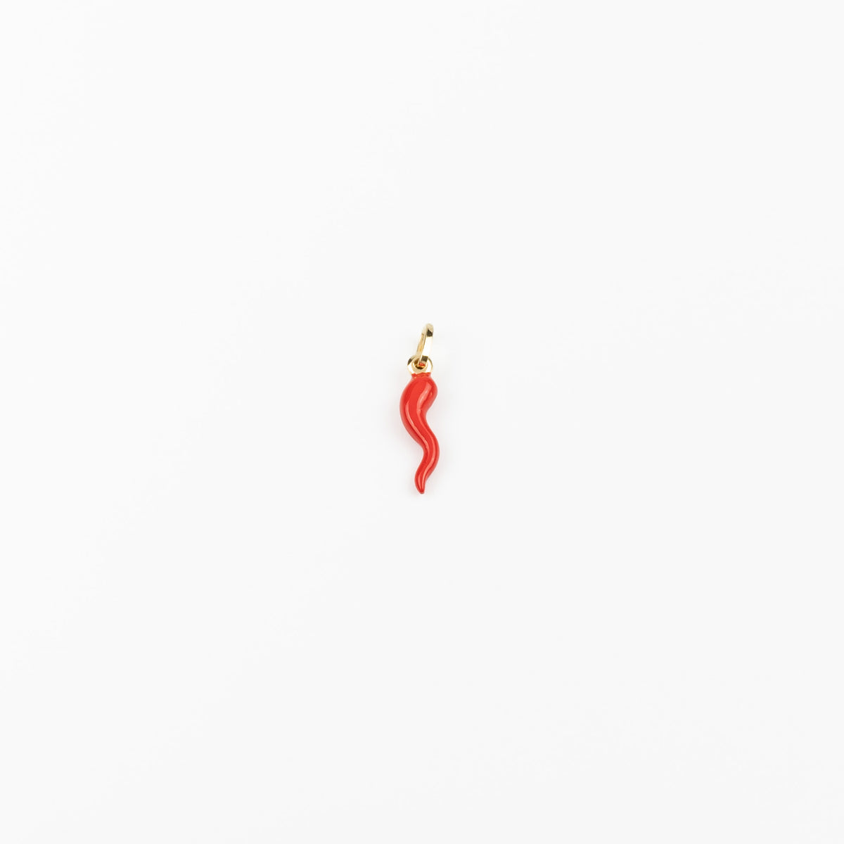 18K Gold Italian Cornicello
