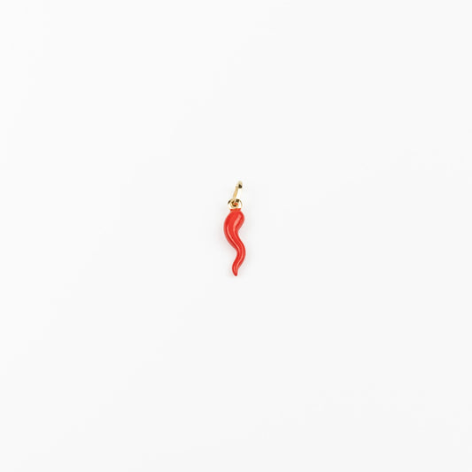 18K Gold Italian Cornicello