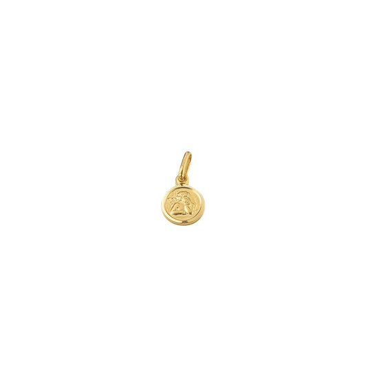 18K Yellow Gold Mini Guardian Angel