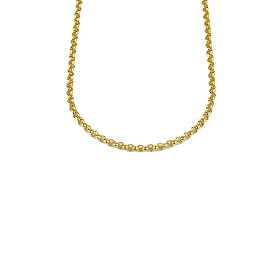 18K Gold Rolo Chain