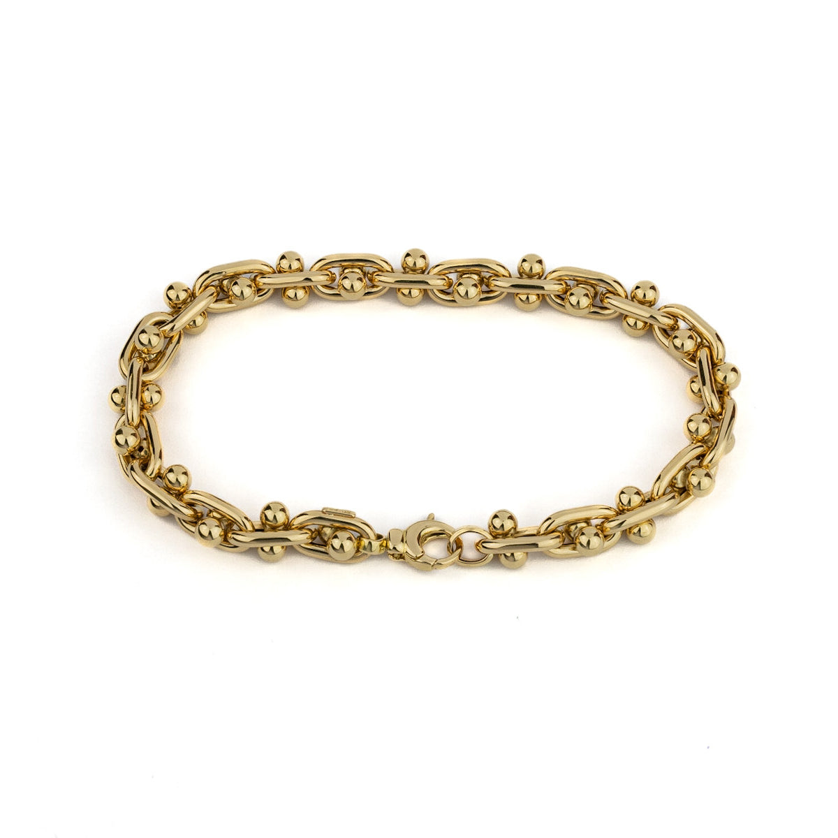 18K Gold Tiffany Style Bracelet