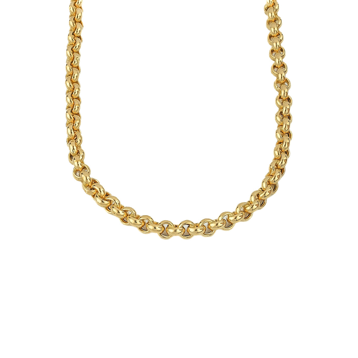 18K Gold Rolo Chain