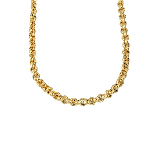 18K Gold Rolo Chain