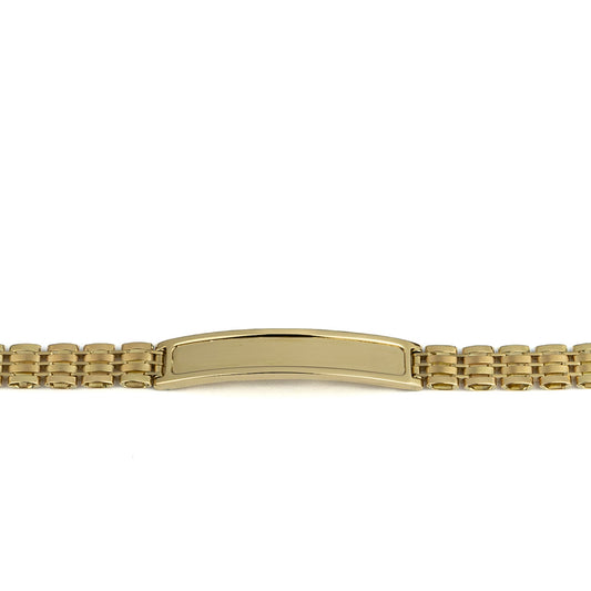 18K Gold Rolx Style Bracelet