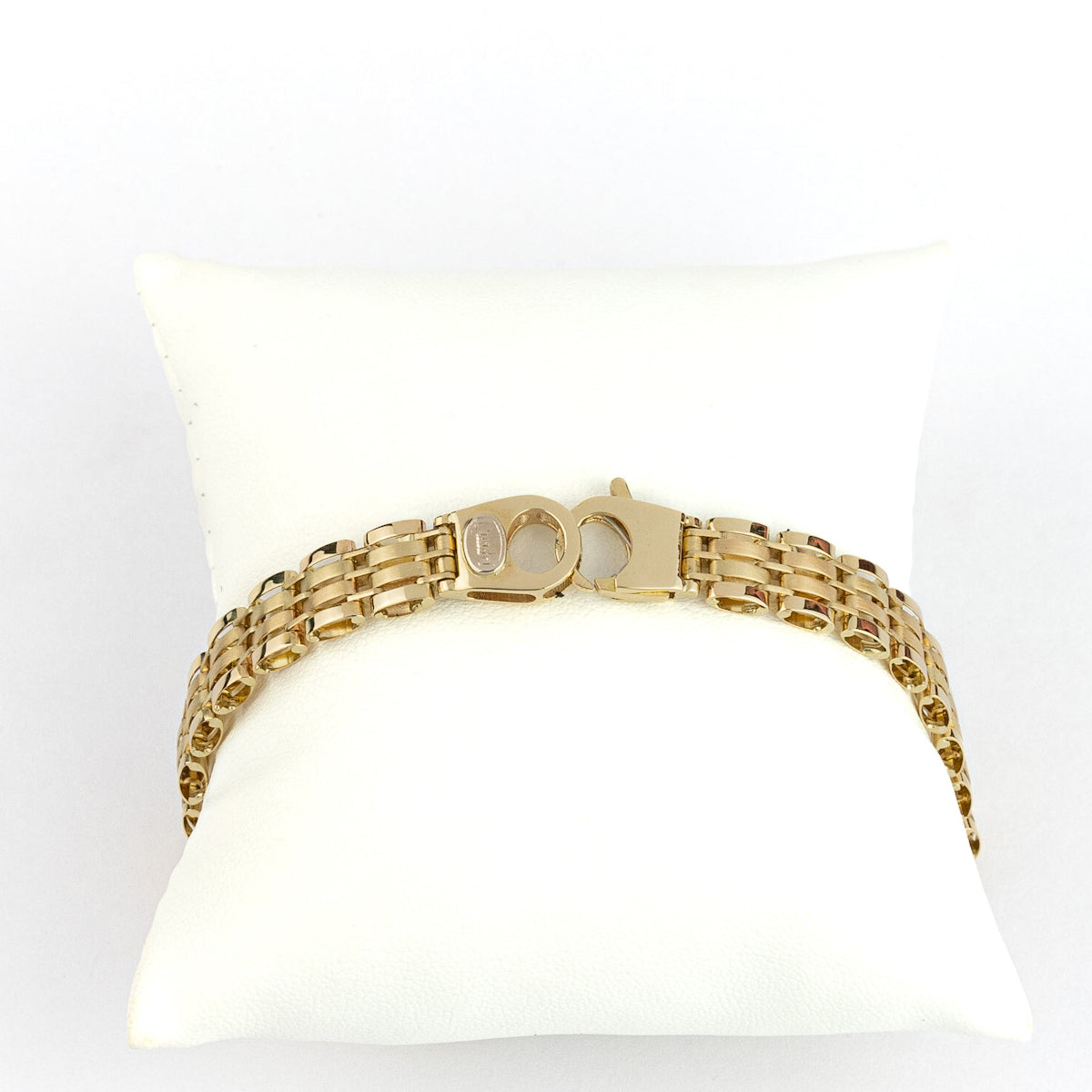 18K Gold Rolx Style Braceletv